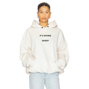 It's Giving Ghost - Hideout Hoodie - Bone