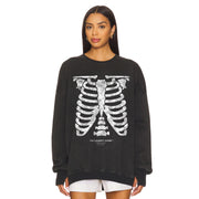 Spooky Skelly - Jump Jumper - Black Snow