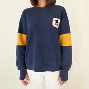 USPS Badge - Sports Club Sweatshirt - Navy Snow - The Laundry Room