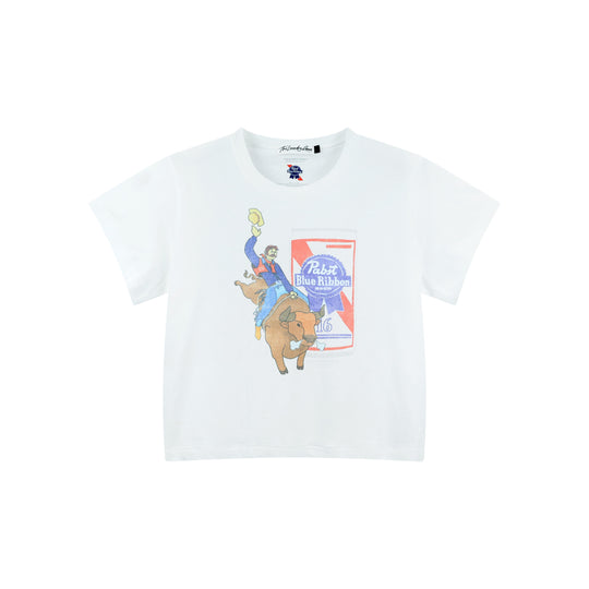 PBR Bull Rider - Perfect Tee - White