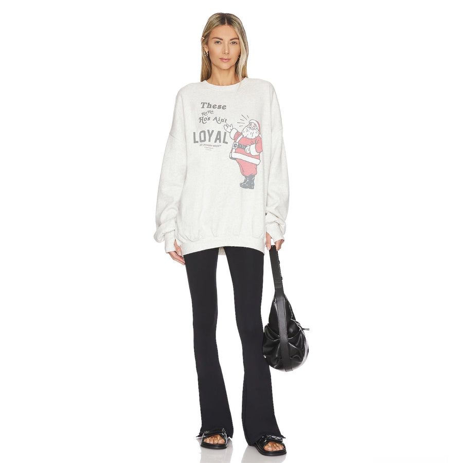 Ain'T Loyal - Jump Jumper - Pebble Heather