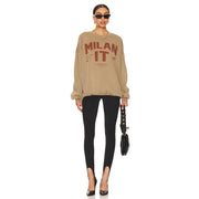 Welcome To Milan - Jump Jumper - Camel Gold