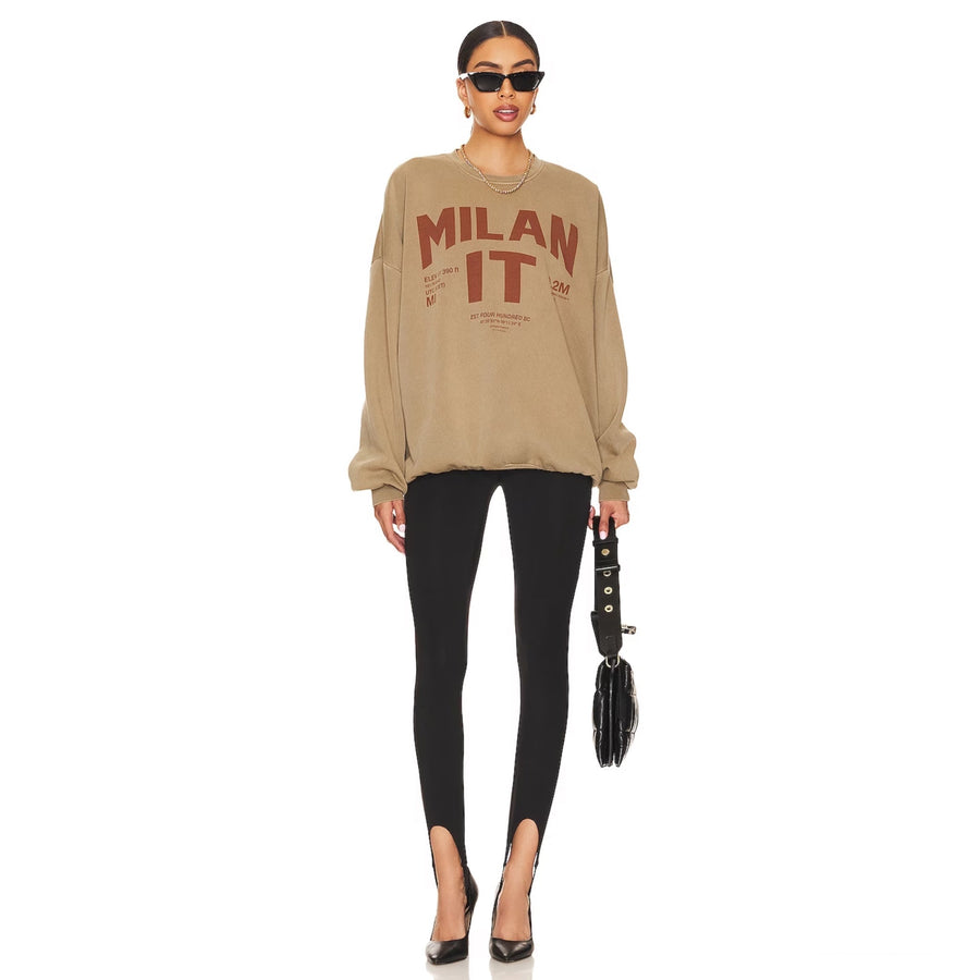 Welcome To Milan - Jump Jumper - Camel Gold
